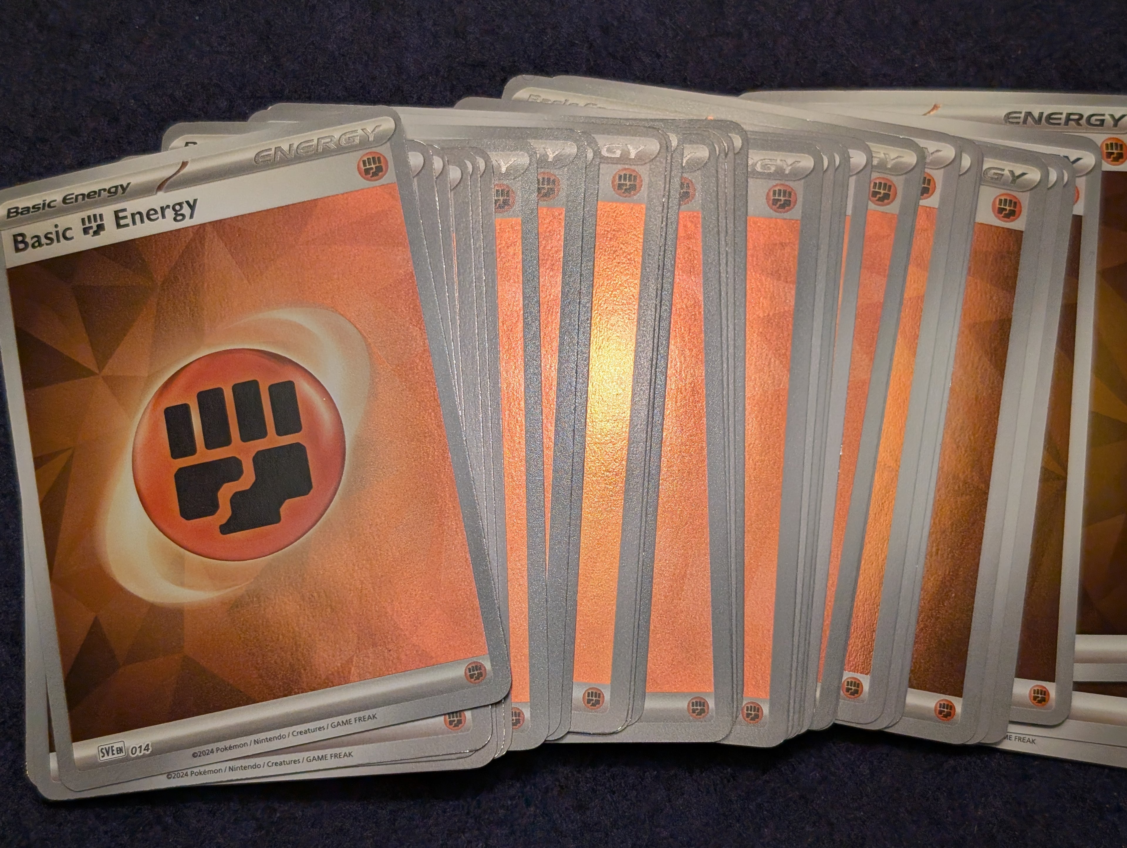 Playset af fighting energier i holo