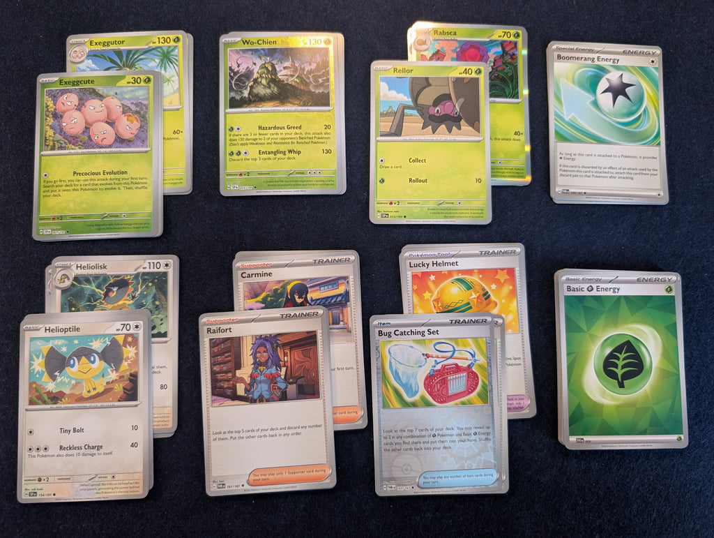 Grass type standard deck