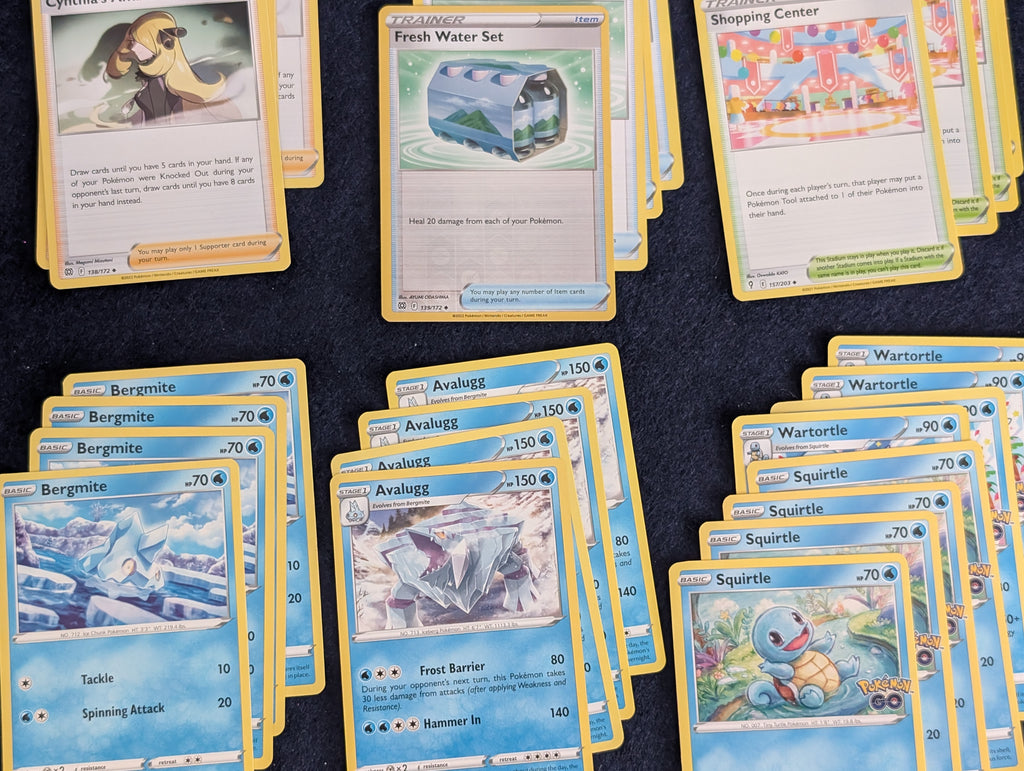 Water type basis deck