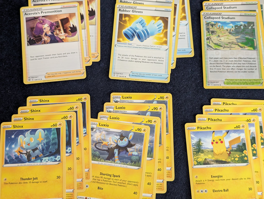 Lightning type basis deck